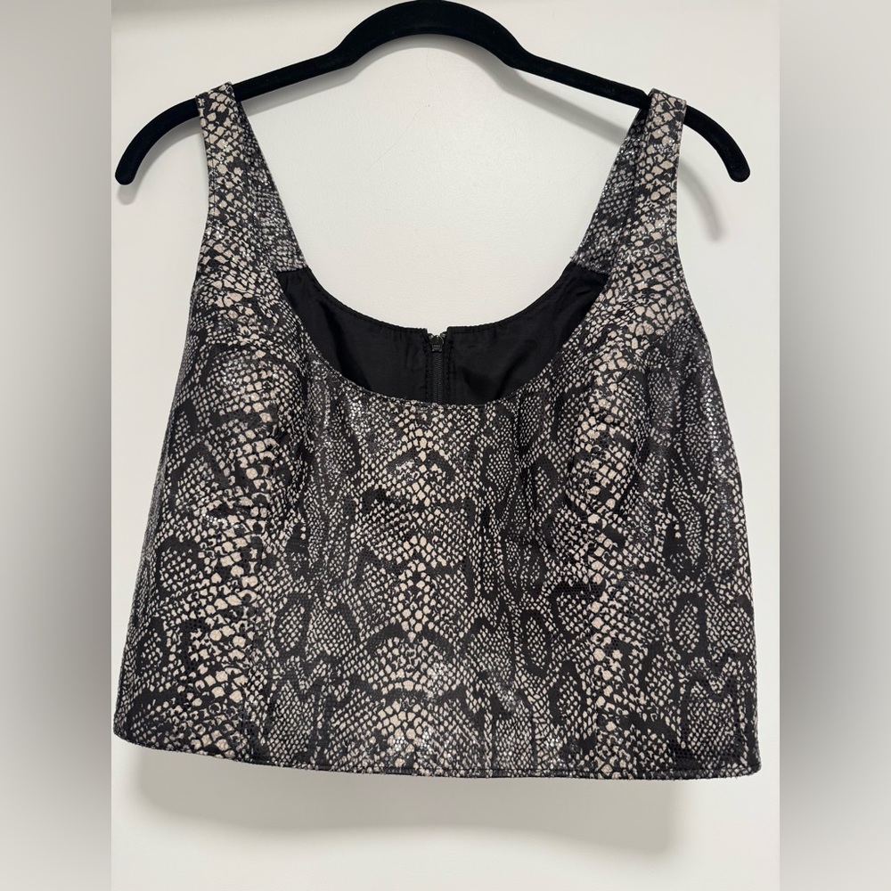Northbound Leather 🇨🇦 Snake Print Top